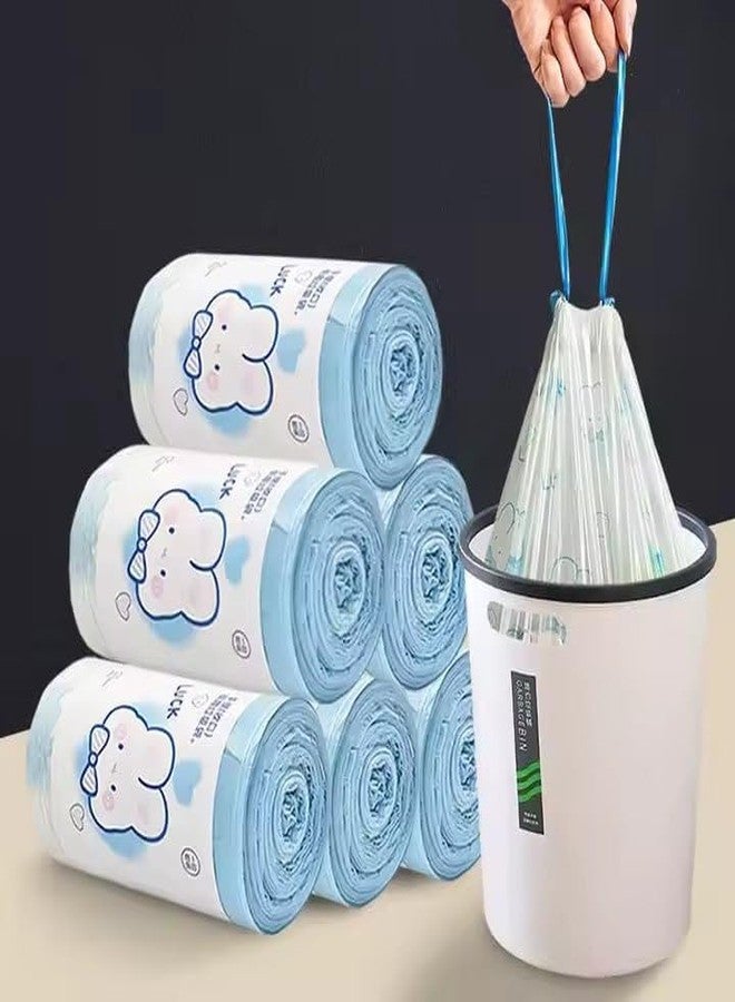 IQS Enterprise 5 Roll Garbage Bag For Wet Waste Garbage Bags for Dustbin Bags Trash Bag with Detachable drawstring garbage multi use garbage bag for shopping vegetable fruit (5 roll) - Image 1